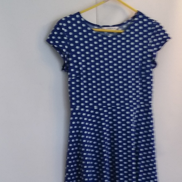 Blue Polka Dot AA Studio Dress - Picture 2 of 6